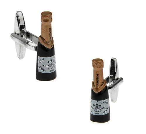 Elegant Men's Brass Cufflinks – Versatile Design Options