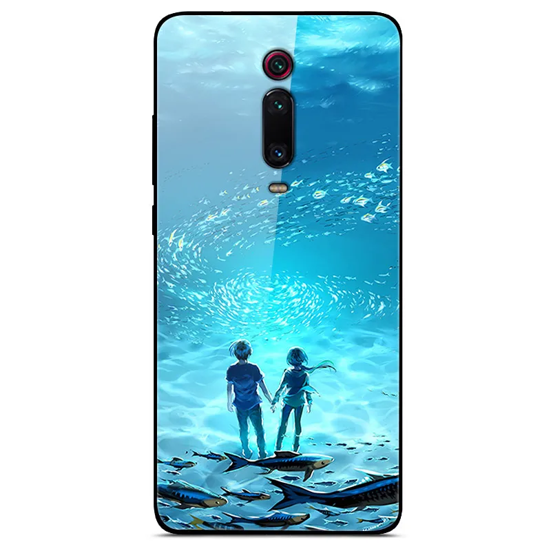 29 Tempered Glass Case For Xiaomi mi 9T Cover Mi9T Pro Soft Bumper 3D Cat Printing Funda For Xiaomi mi 9T Pro mi9T Mi9 T Phone Case - Цвет: 29