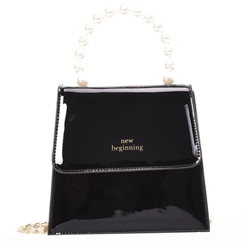 

iVog New Arrival Everyday Ladies Small Messenger Crossbody Handbag Black PU louis Geometric Hand Bags for Women 2019
