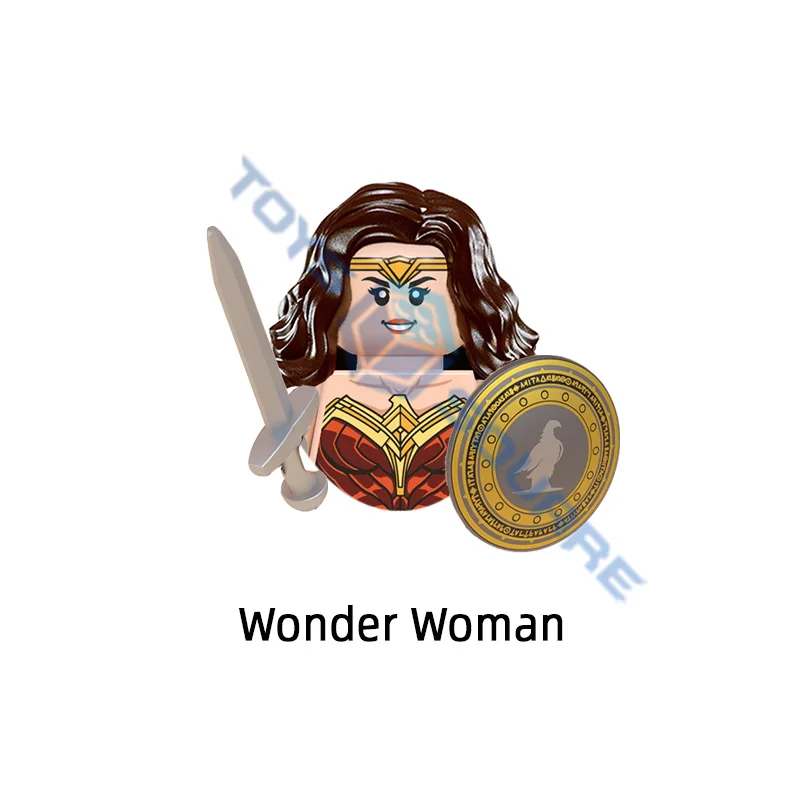 large wooden blocks The Wonder Cheetah Woman Barbara Minerva Diana Prince Steve Trevor Maxwell Lord Model Building Blocks MOC Bricks Set Gifts Toys stacking blocks Blocks