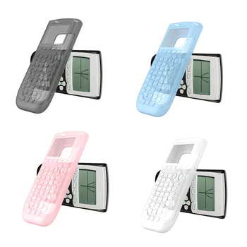 

Silicone Transparent Protective Case Cover for Texas Instruments TI-84 Plus Calculator Shockproof Dustproof Protector Case Shell