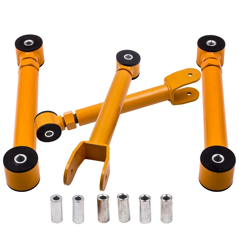 

Front & Rear Tubular Adjustable Upper Control Arms Kit for Jeep Grand Cherokee ZJ 93-98 for Jeep Wrangler TJ 1997-2006