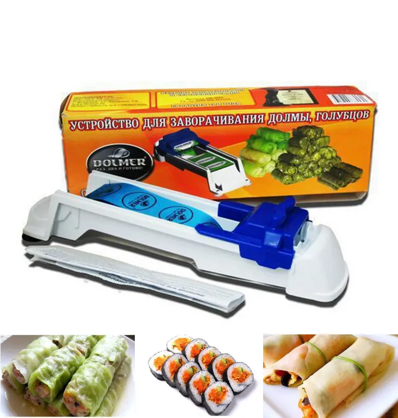 Vegetable Meat Rolling Tool Creative Stuffed Grape Cabbage Leaf Rolling Machine Gadget Roller Tool For Kitchen Accessories 1pcs