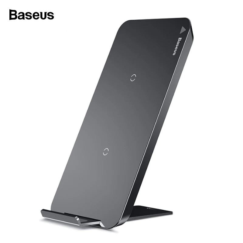 Cena Bezprzewodowa ładowarka Baseus dla iPhone 11 Pro Max X Xr Samsung S9 uwaga 8 9 szybka bezprzewodowa podstawka ładująca bezprzewodowa podstawka ładująca stacja dokująca