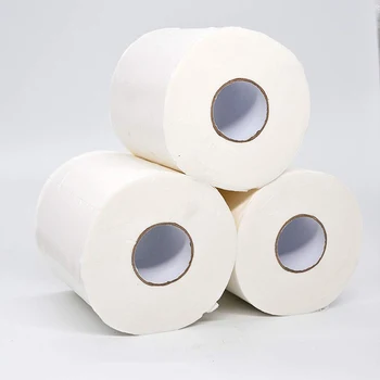 

1/2/3/4/5/6 Rolls Toilet Paper Tissue 4 Layer Household Soft Skin-Friendly for Home Bathroom C44