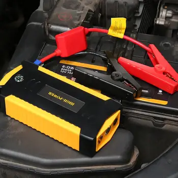 

12000mAh Car Starter Buster Portable Car Battery Booster Charger Starting Device Power Bank Car Charger 600A 12V