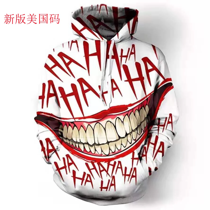 joker 3D Print Sweatshirt Hoodies Men and women Hip Hop Funny Autumn Streetwear Hoodies Sweatshirt For Couples Clothes joker 3D Print Sweatshirt Hoodies Men and women Hip Hop Funny Autumn Streetwear Hoodies Sweatshirt For Couples Clothes