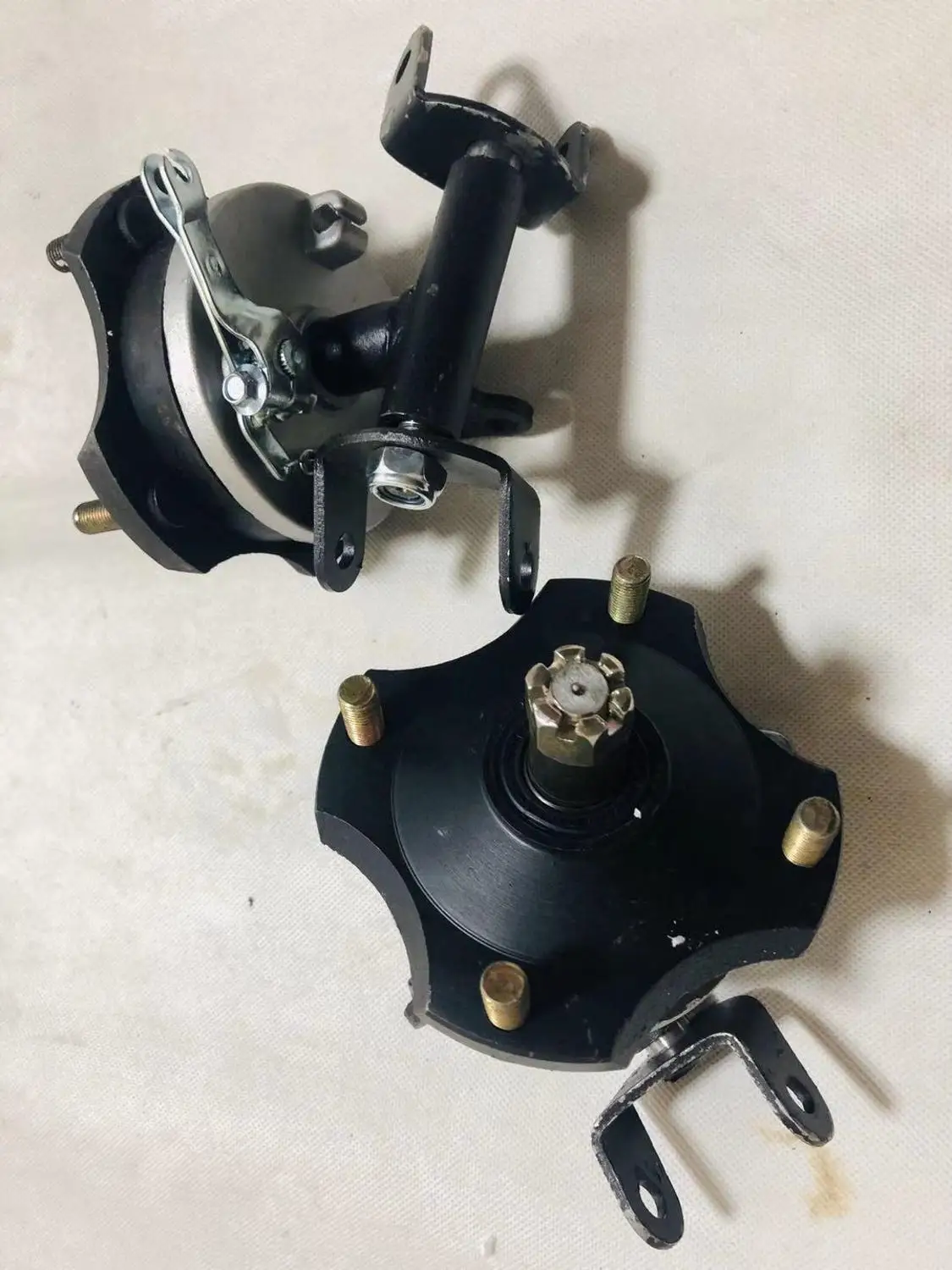 Квадроцикл GO KART KARTING DIY амортизаторы для мотоцикла передняя подвеска барабан