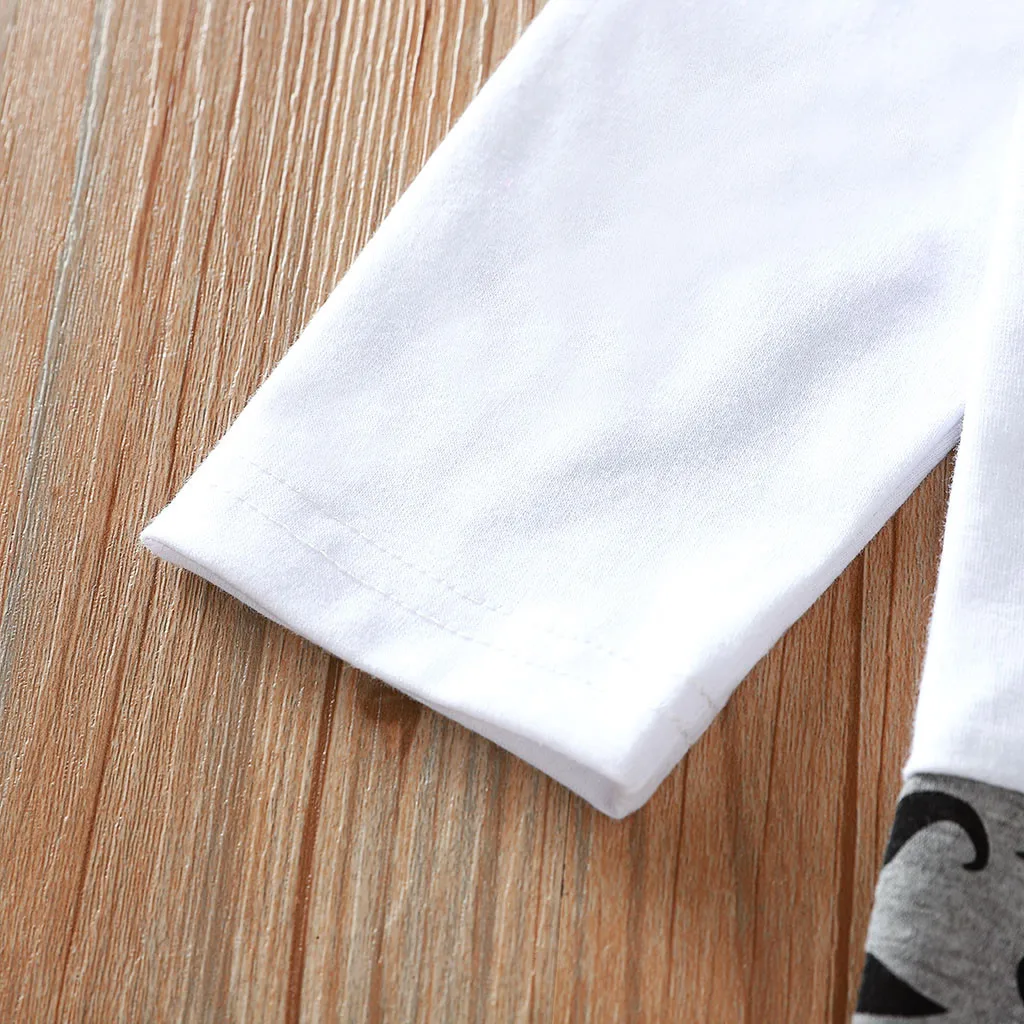 Newborn Infant Baby Boys Clothes Bow Letter baby costume Cartoon Print kombinezon dziecko Romper Fashion Gentleman Jumpsuit