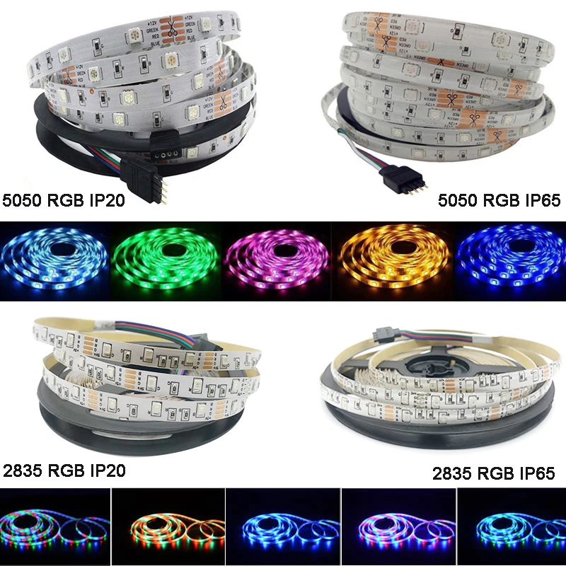 5 в RGB Светодиодная лента 5 В USB Светодиодная лента светильник ТВ ПОДСВЕТКА 2835 1-5 м Настольный светильник ing лента Диодная лента