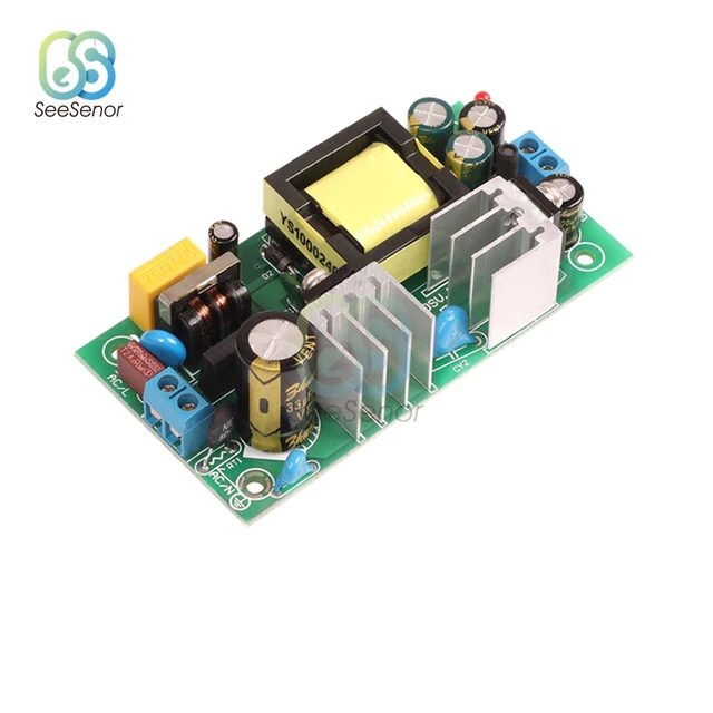 3 pièces AC-DC 220V à 12V1A interrupteur d'isolement Module d'alimentation  12W alimentation à