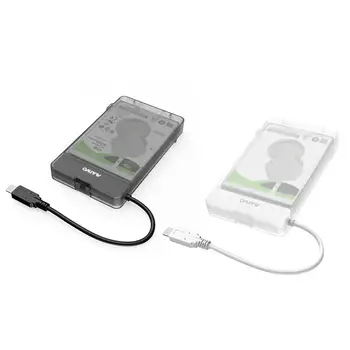 

MAIWO K104C 2.5 inch Hard Disk Case USB Type-C SATA Transparent SSD HDD Box Adapter for Windows MAC OS Computer Laptop Desktop