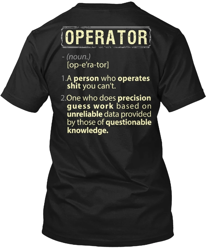 Мужская футболка Awesome Operator Shirt (2) женская | одежда