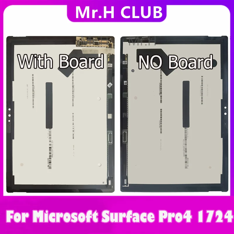 With Board 12.3“ New Lcd For Microsoft Surface Pro 4 Touch Screen Lcd