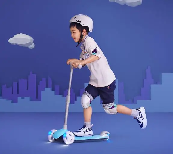 2020 New XIAOMI MIJIA MITU children's scooter exercise balance ability children's walker toy car lighting device electric car gift (4)