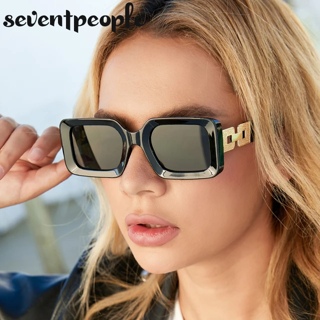 Square Rectangle Chanel Sunglasses  Vintage Channel Sunglasses - Fashion  Square - Aliexpress