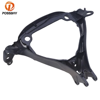 

POSSBAY Motorcycle Headlight Bracket Cafe Racer Lights for Suzuki GSXR1000 2009 -2012 Aluminum Black Upper Stay Fairing Cowl
