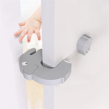 

Cute Animal Security Door Stopper Protection Baby Safety Baby Card Lock Newborn Care Child Finger Protector Edge Corner Guards