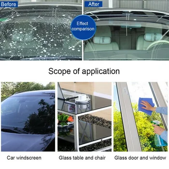 

12*Car Windshield Glass Washer Cleaner Compact Effervescent Tablets Detergent Car Window Cleaning Easy To Use