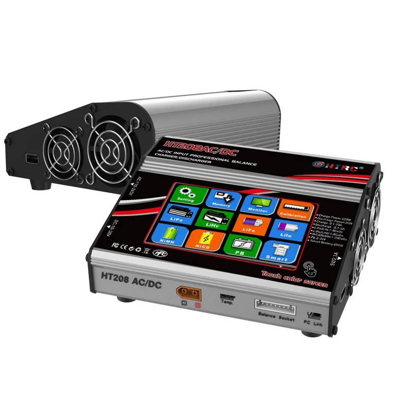 Original HTRC HT208 AC DC 420W 20A LCD TouchScreen