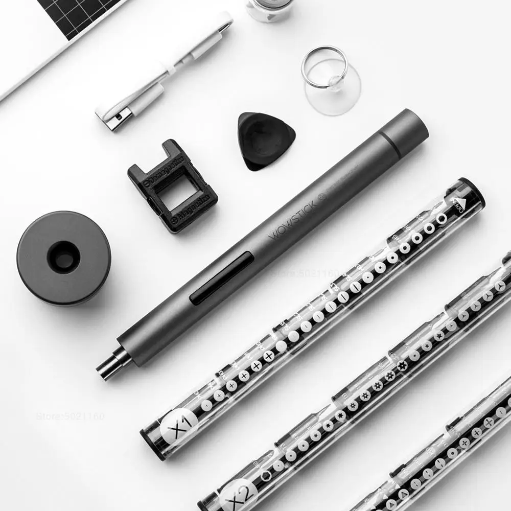 Популярная электрическая отвертка Wowstick 1F + миниатюрный перезаряжаемый