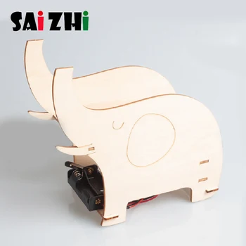 Saizhi DIY Elephant Automatic Ball Pitching Machine Toy Science toys Educational Toys Science Project Model toys for children
Saizhi DIY Elephant Automatic Ball Pitching Machine Toy Science toys Educational Toys Science Project Model toys for children