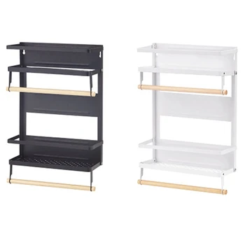 

HOT SALE Five-Layer Refrigerator Rack Kitchen Supplies net Rack Washing Machine Drinking Water Rack