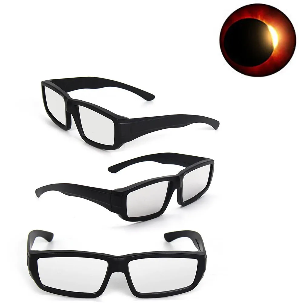 10 шт. солнечные очки Eclipse Galaxy Edition CE и ISO Стандартный просмотр дропшиппинг 8,5 - Цвет: BK