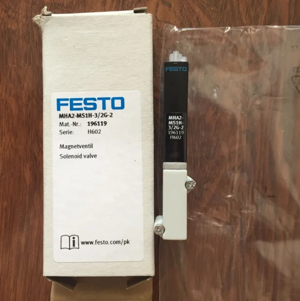 Новый электромагнитный клапан Festo MHA2 MS1H 3/2G 2 196119 1 шт.|Автоматизация зданий| |