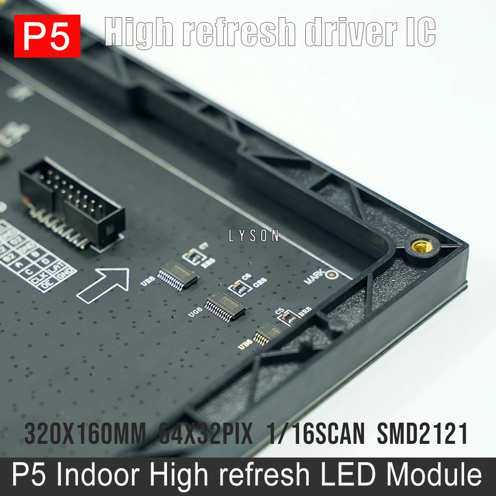 Бесплатная доставка P5 комнатный SMD2121 1/16 полноцветный светодиодный дисплей с