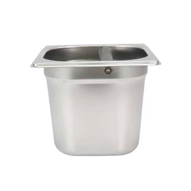 Rozsdamentes Acél Kopogtató Doboz Csúszásgátló Kávécsiszolás Dump Szemétkávézó Tartozékok Knock Eszpresszó Tartály - Image 4