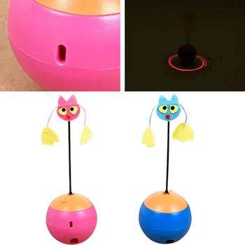 

Electric Tumbler Cats Toys Multi Functional Laser Pet Cat Toys Tumber Leakage Food Toys Scratcher Interactive Ball Toy Products