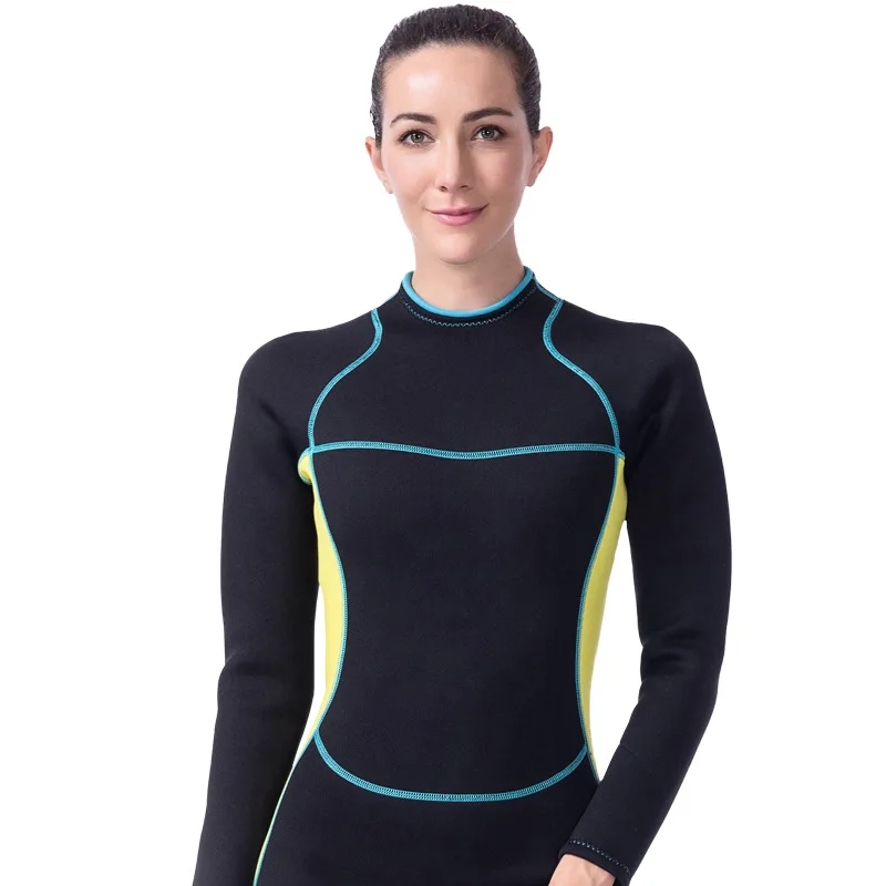 Женские гидрокостюмы для подводного плавания, сёрфинга, Сноркелинга, костюм для подводной охоты, солнцезащитный крем, сохраняющий тепло