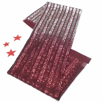 

Last desgin lace fabric with sequins for wedding 2019 African French Lace Fabric High Quality Lace ,Sequins lace fabric 5 Yards