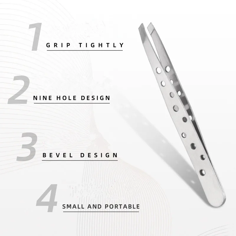 Пинцет для ресниц из нержавеющей стали, инструмент супертвердого антистатического наращивания ресниц, пинцет, Стразы для ногтей, украшения, плоскогубцы