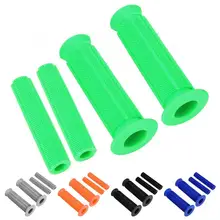 1 пара универсальная мотоциклетная резиновая нескользящая мягкий руль ручка тормозной чехол рычага 22 мм руль мотоцикла