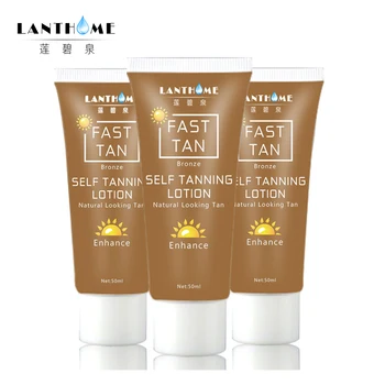 

Dropshipping Self Tan Mitt for Bronzer Face Body Solarium Cream for Day Tanning Sun Block Makeup Foundation Tanner Lotion