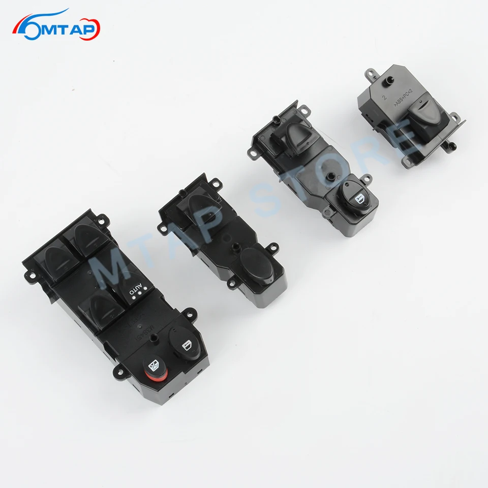 MTAP 4 шт. Мощность переключатель окна для Honda Civic FA1 2006 2007 2008 2009 2010 2011 5/8 шпильки для левой руки водителя только