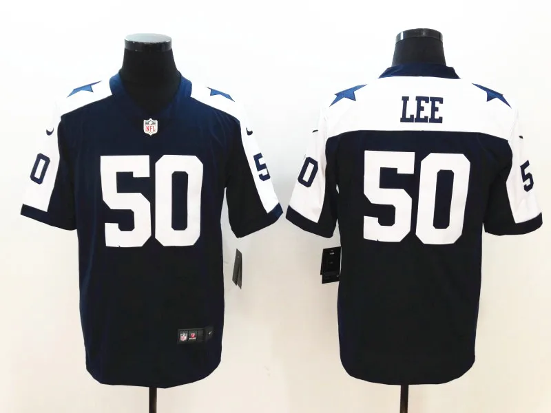 AS PICTURE Топ для мужчин Dallas Sean Lee Randy White Cole besley Jaylon Smith Leighton Vander Esch Dez Bryant Vapor Untouchable Jersey - Цвет: AS PICTURE