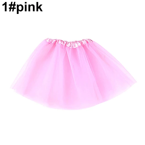 Милая Детская Одежда для танцев Тюль-блеск юбка принцессы танцевальная юбка для вечеринки балетный танцевальный костюм один размер