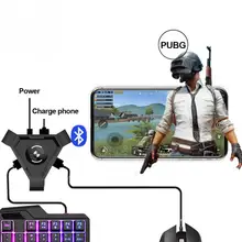 Mobile Game for PUBG Handle Controller Game Keyboard Mouse Converter for Android Phone To PC Bluetooth