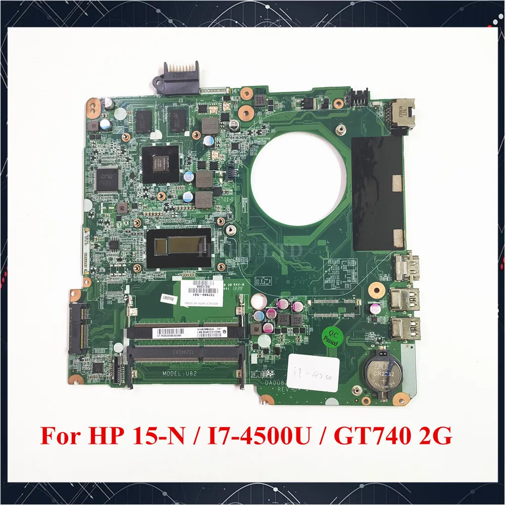 737986-501 737986-001 I7-4500U процессор GT740 2G GPU материнская плата для hp 15-N серии ноутбук материнская плата полностью проверена