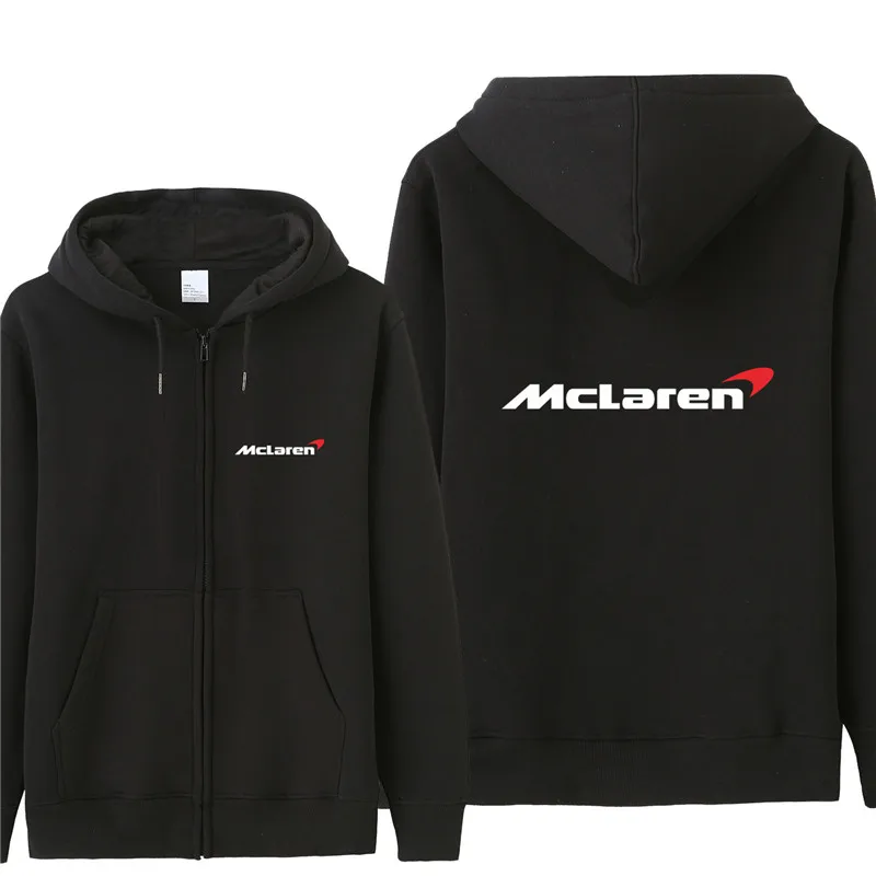 Осенние мужские толстовки Mclaren, модное пальто, флисовый пуловер, унисекс, мужские свитшоты Mclaren