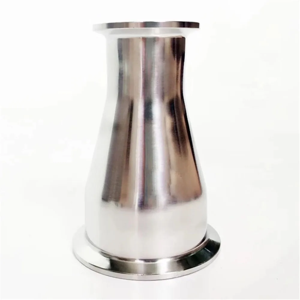 

Concentric Reducer 2.5"(63mm)OD77.5 x 3"(76mm )OD91 Tri Clamp Pipe Fitting Sanitary Stainless Steel SS304