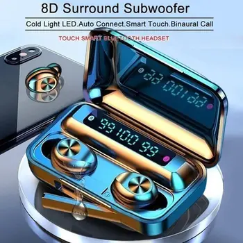 

HobbyLane F9-10 TWS Bluetooth5.0 Wireless Earphone 9D HiFi Sound IPX7 Waterproof Wireless Touch Music Sport Bass Earbuds