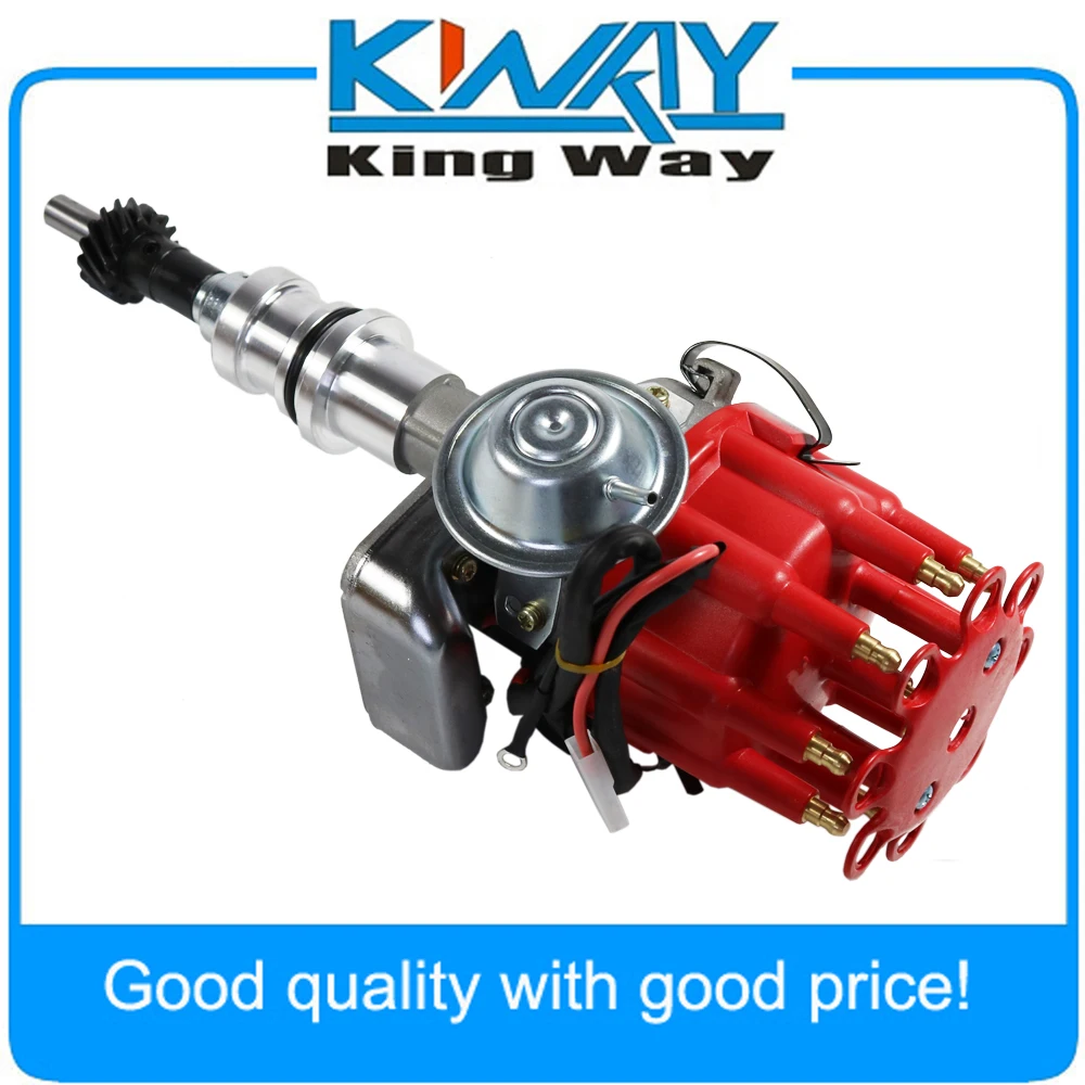 SBF Ford Small Block 289 302 R2R Distributor With Red Cap Ready 2 Run