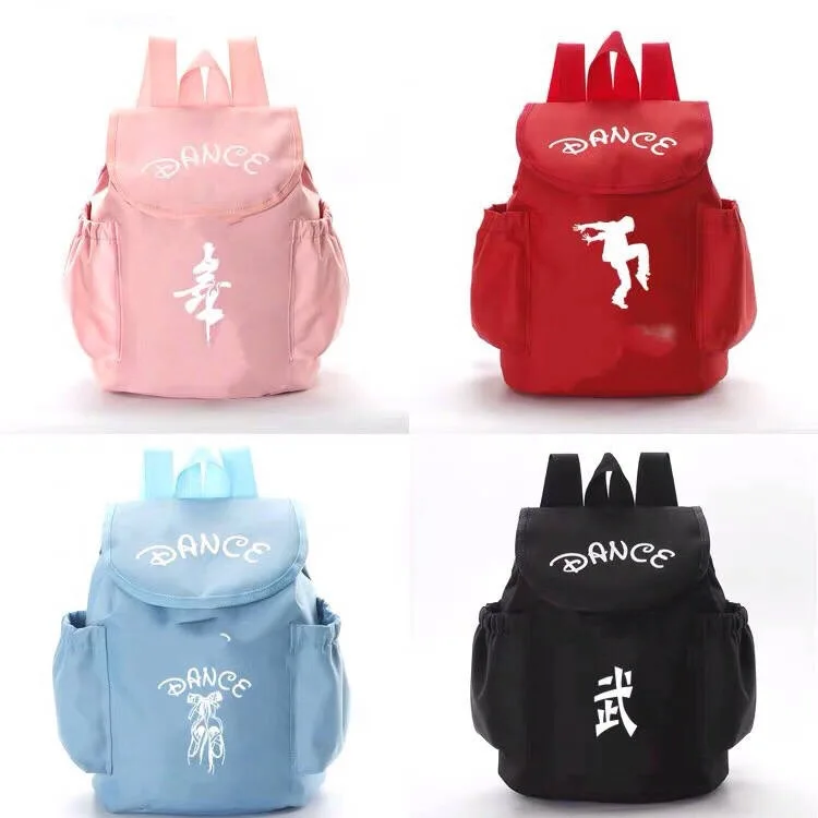 

2019 New Style Children Dance Bag Dance Backpack Large Dancing Bag Ballet Bag Flip Kindergarten School Bag