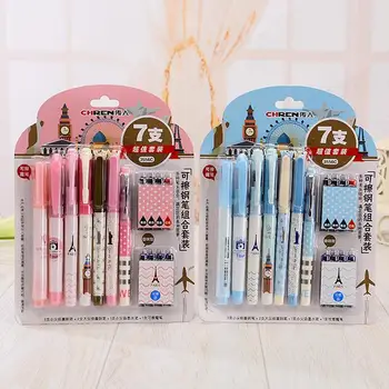 

Fountain Pen Set Stationery Student Gifts School Supplies Erasable Exchange Ink Creative Exquisite Erasable Pen Calligraphy