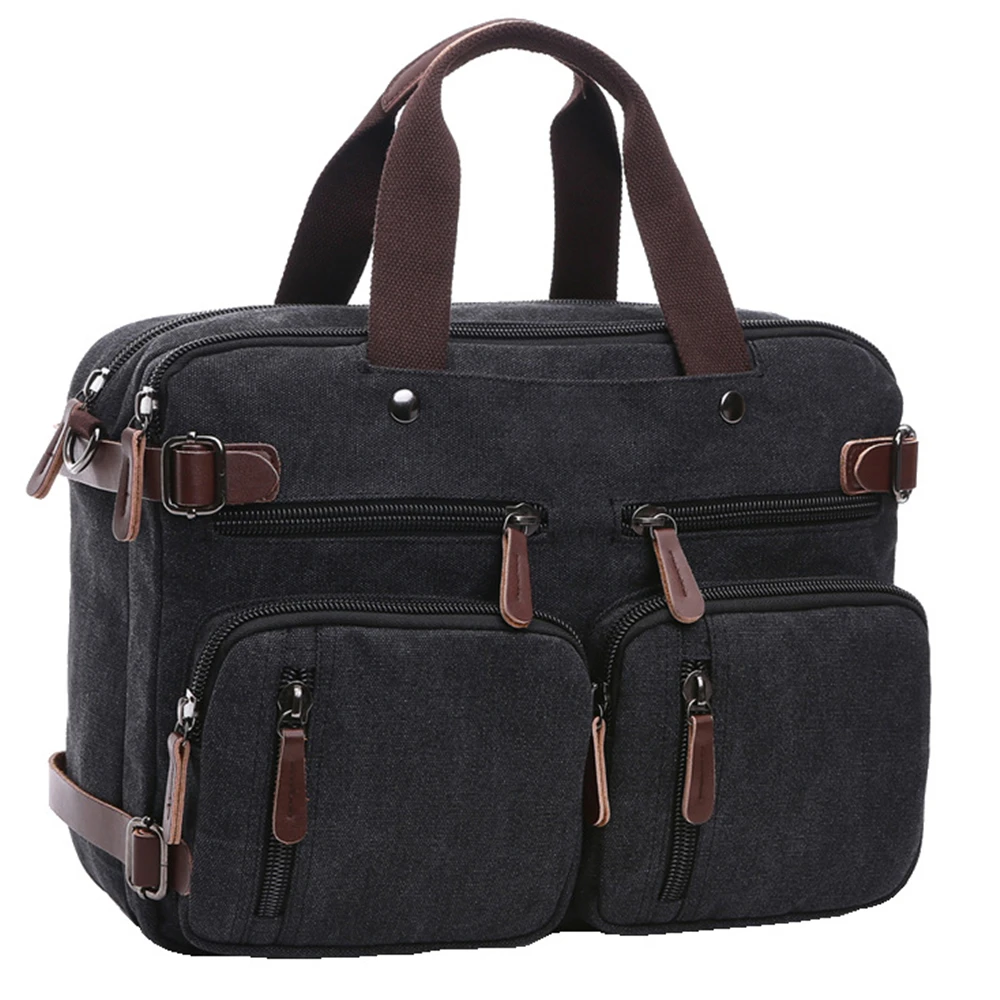 Дорожная сумка через плечо, сумка-тоут для ноутбука, рюкзак из парусины, унисекс, мужская сумка для багажа, большая деловая посылка