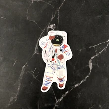 1 шт. космический астронавт наклейка s милые канцелярские наклейки s игрушки наклейки s для DIY альбом дневник в стиле Скрапбукинг этикетка наклейка